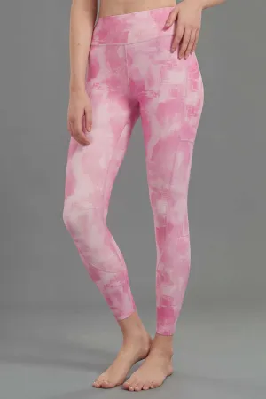 Booty Lifting  High-Waist Tie-Dye Legging With Pockets 25"