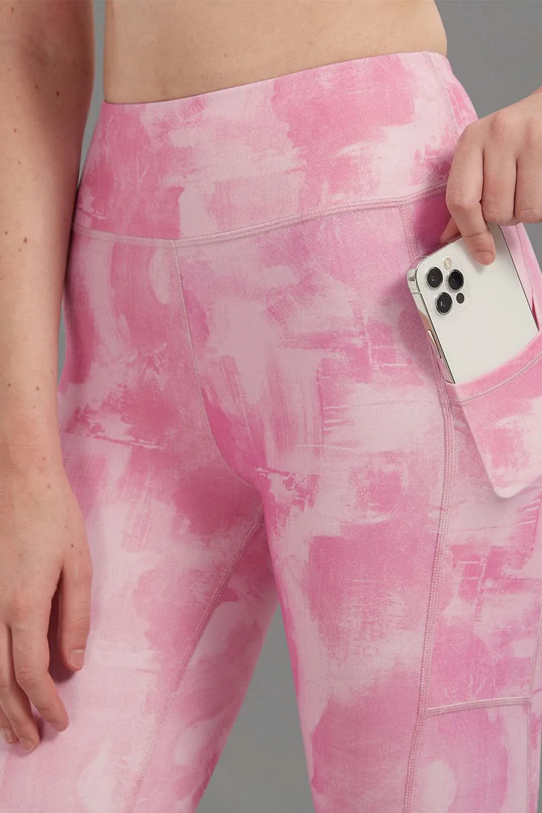 Booty Lifting  High-Waist Tie-Dye Legging With Pockets 25"