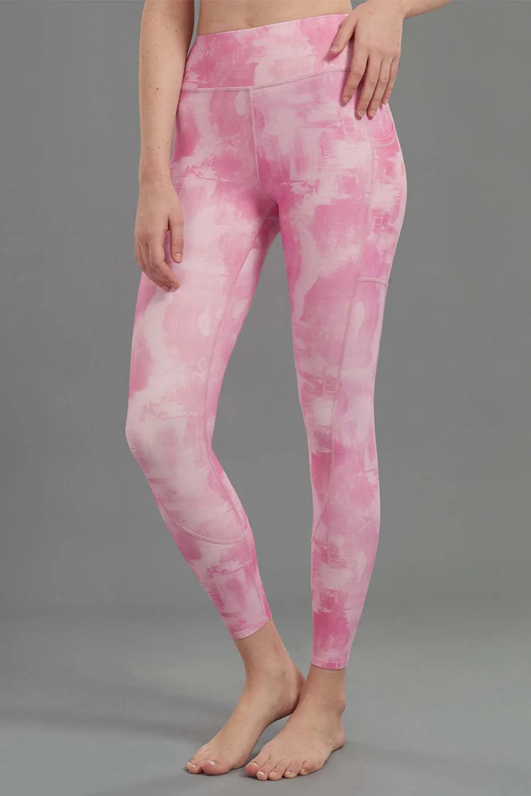 Booty Lifting  High-Waist Tie-Dye Legging With Pockets 25"