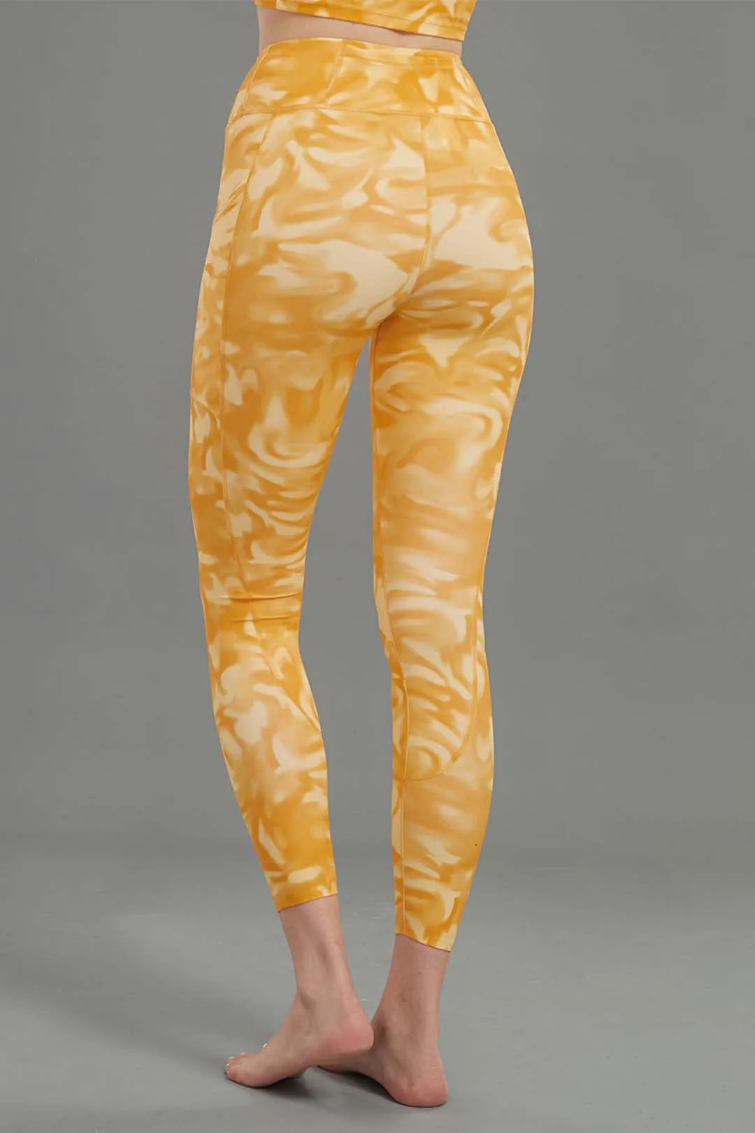 Booty Lifting  High-Waist Tie-Dye Legging With Pockets 25"