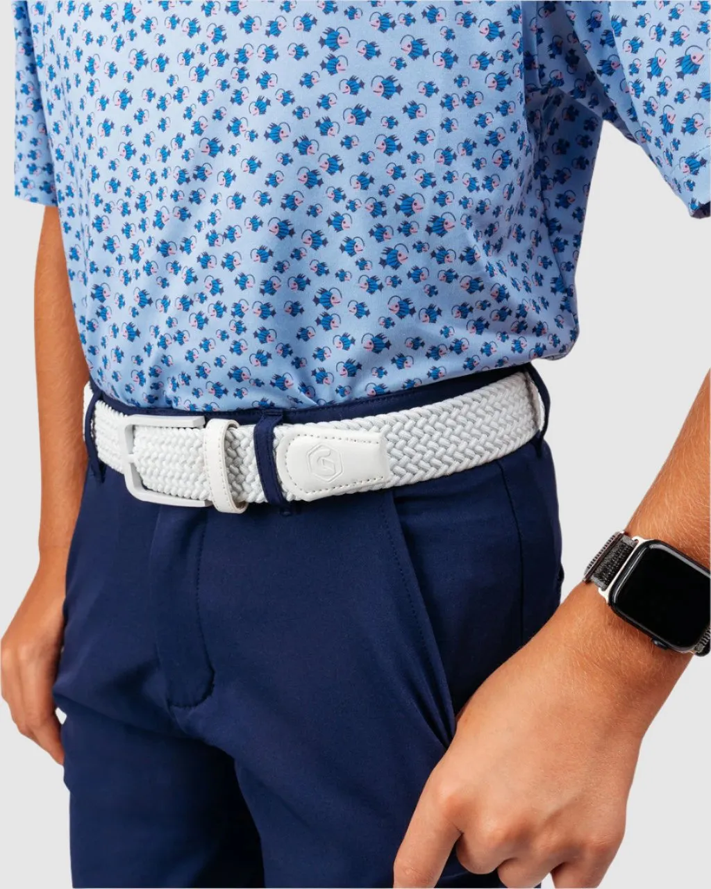 BOYS CLASSIC "HOOKED" POLO