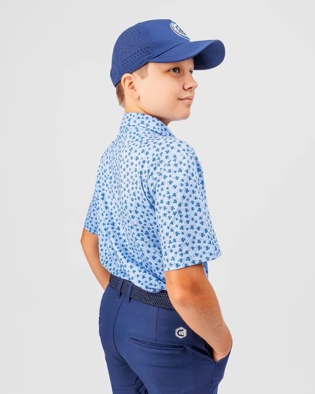 BOYS CLASSIC "HOOKED" POLO