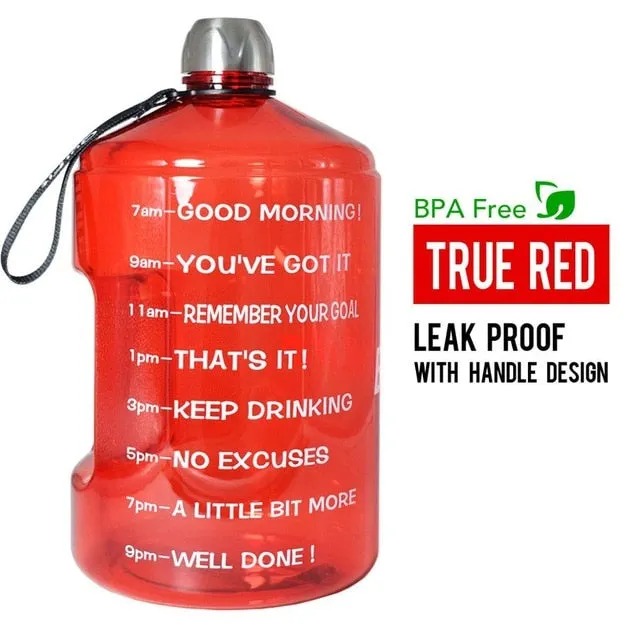 BPA Free Big Drink Water Bottle Jug