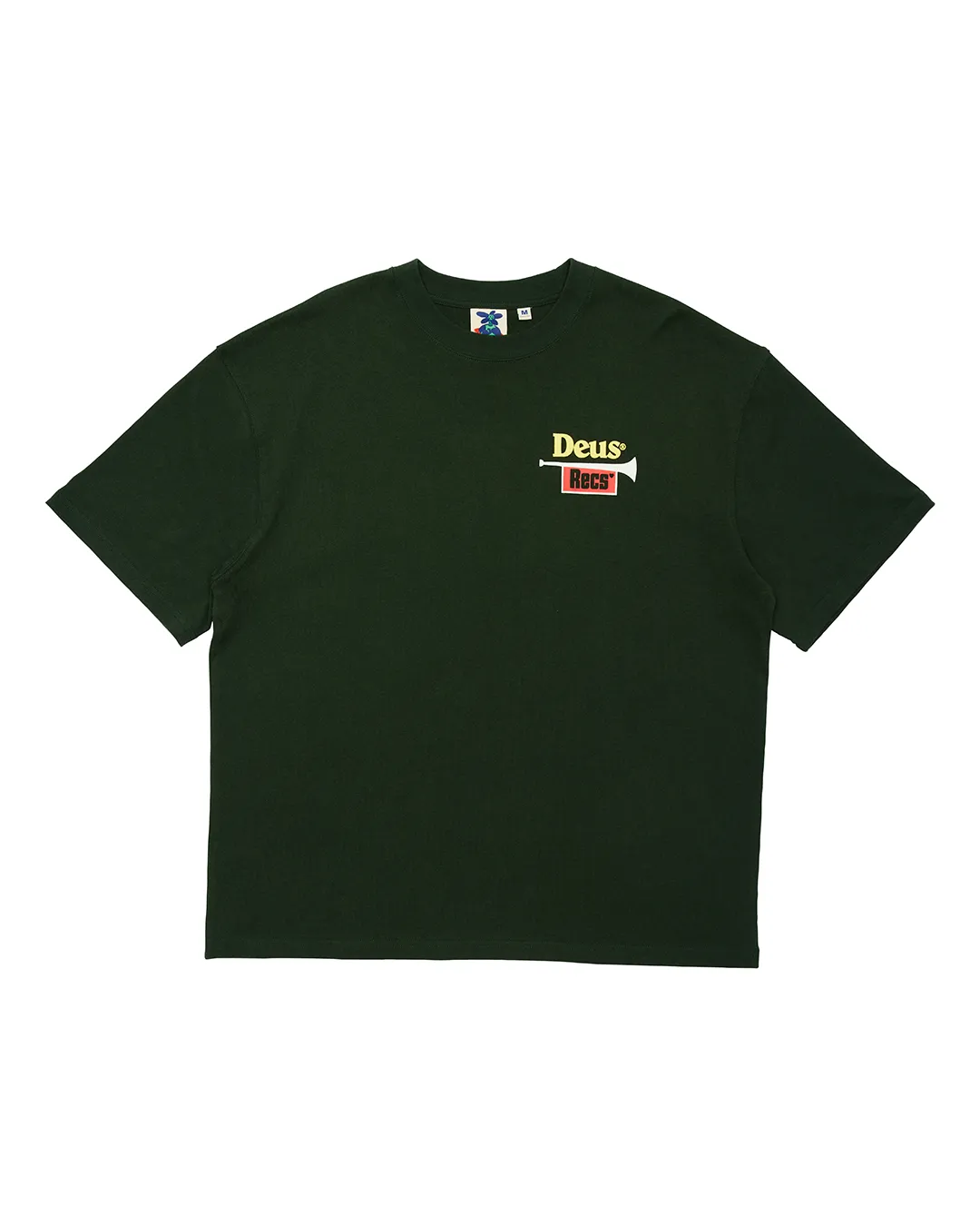 BRASSWORKS TEE - TREK GREEN