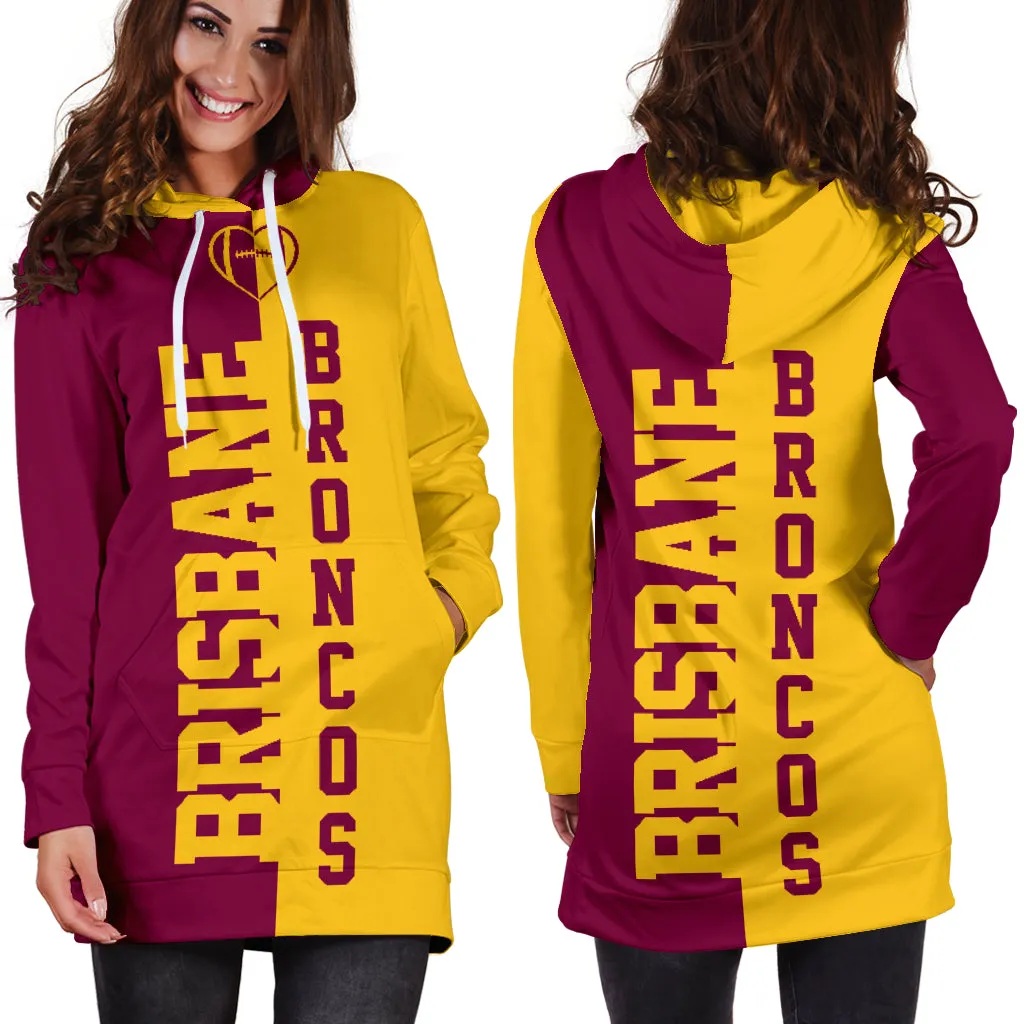 Brisbane Rugby - Hoodie Dress
