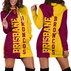Brisbane Rugby - Hoodie Dress