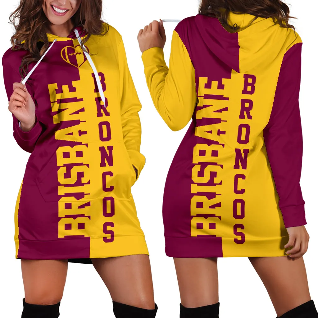 Brisbane Rugby - Hoodie Dress