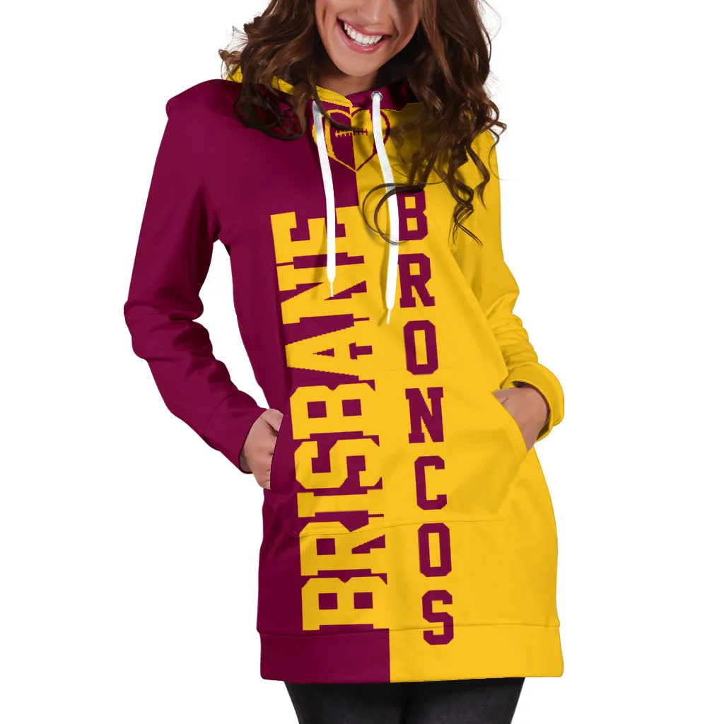 Brisbane Rugby - Hoodie Dress