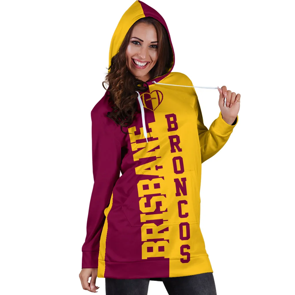Brisbane Rugby - Hoodie Dress