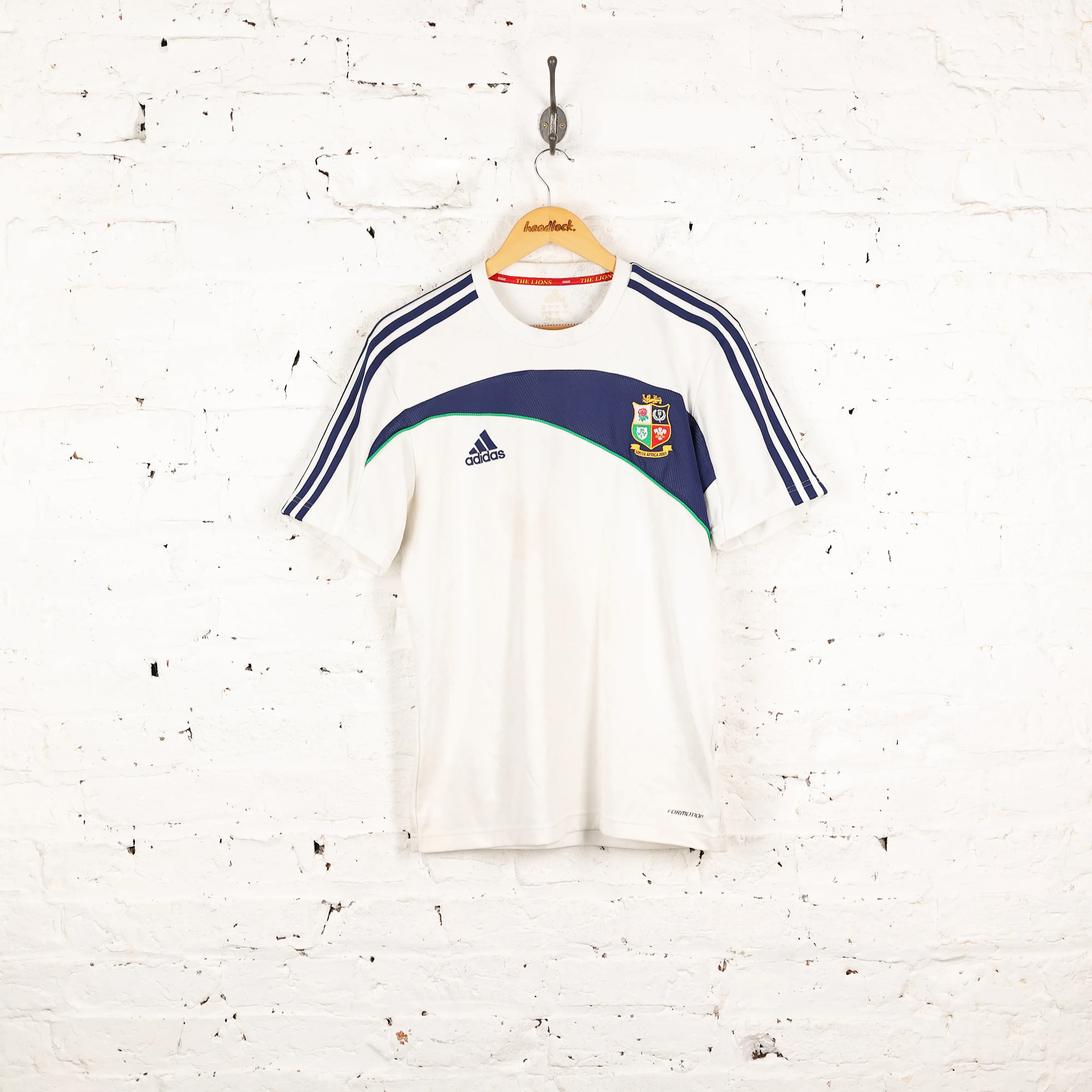 British and Irish Lions 2009 Adidas Training Shirt - White - M