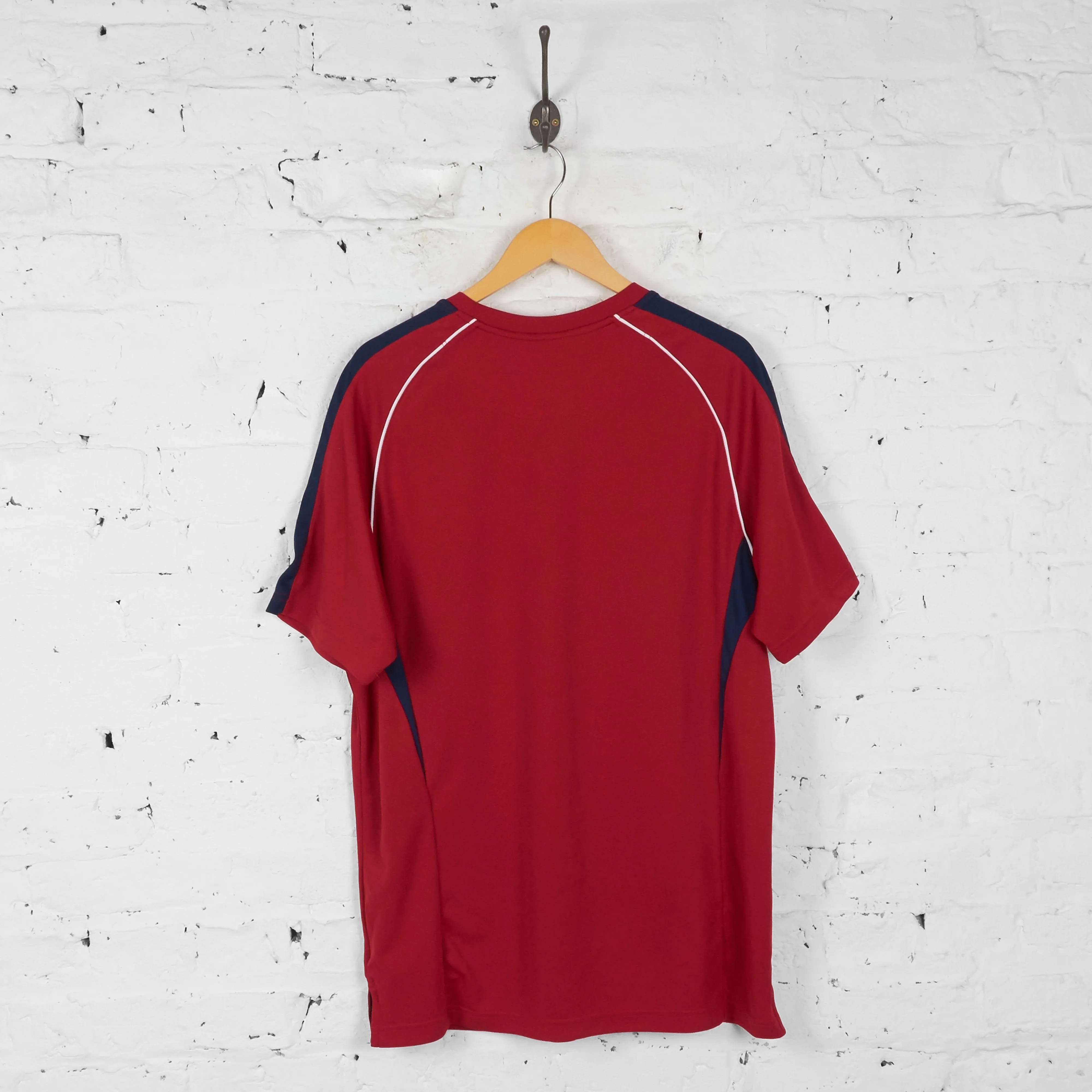 British and Irish Lions 2017 Rugby Training Top Shirt - Red - XL