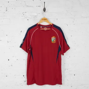 British and Irish Lions 2017 Rugby Training Top Shirt - Red - XL