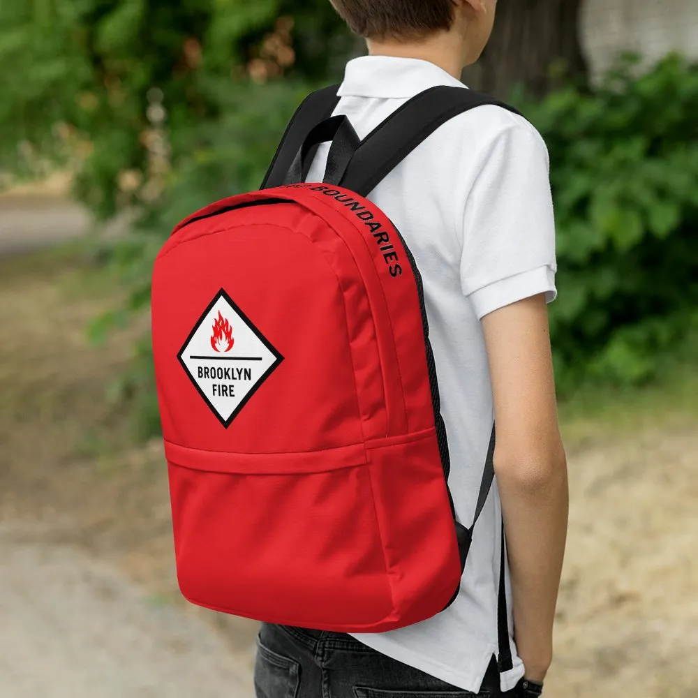 Brooklyn Fire Water Resistant Backpack