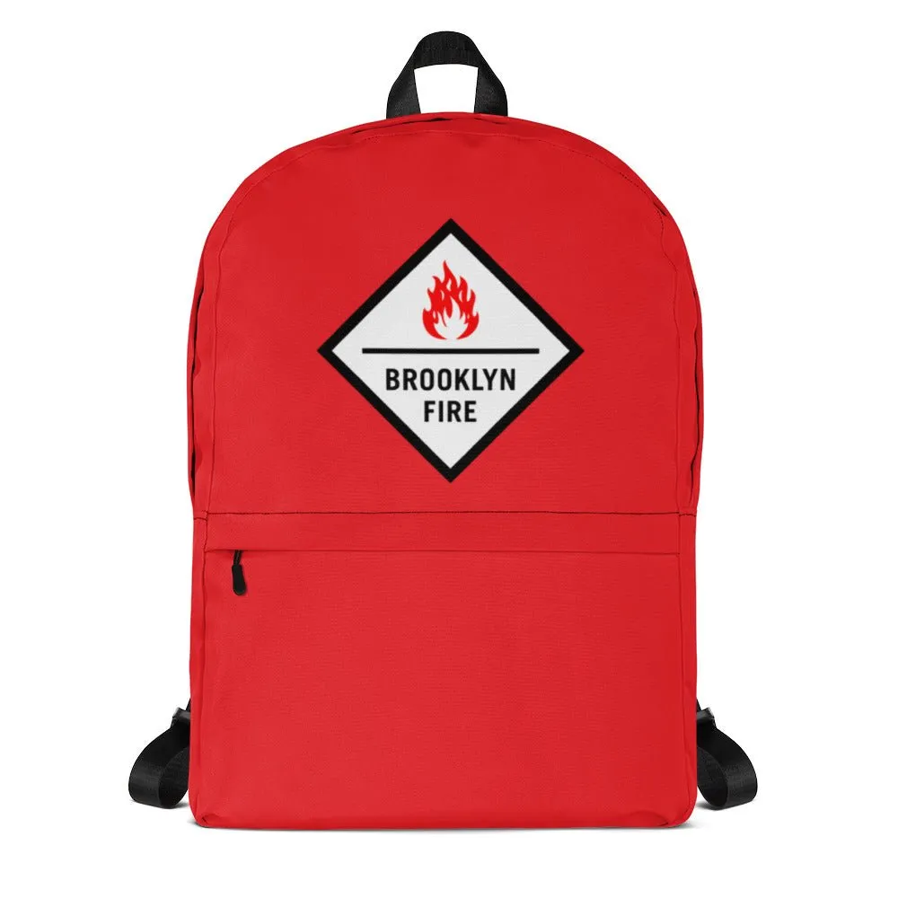 Brooklyn Fire Water Resistant Backpack