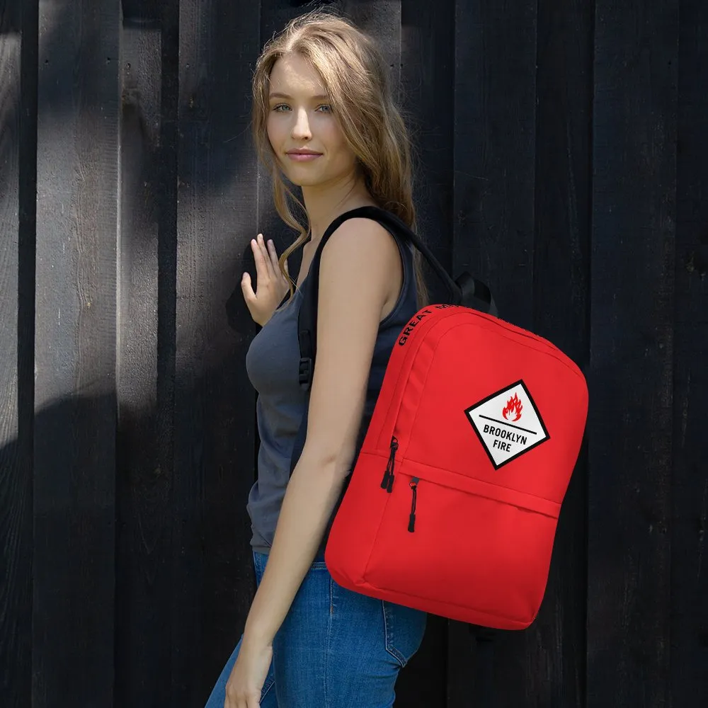Brooklyn Fire Water Resistant Backpack