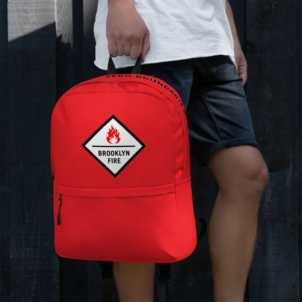 Brooklyn Fire Water Resistant Backpack