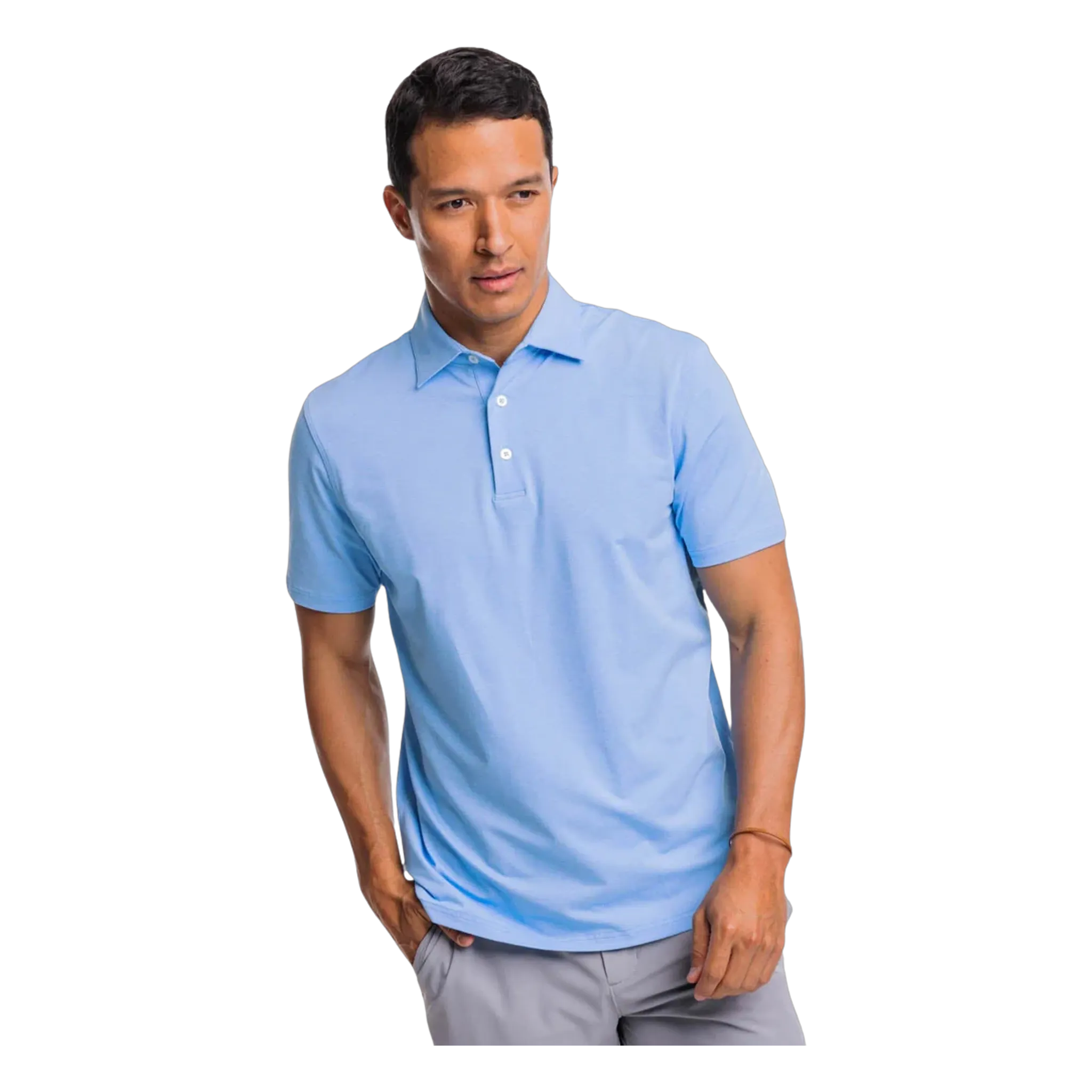 Brreeze Performance Heather Polo