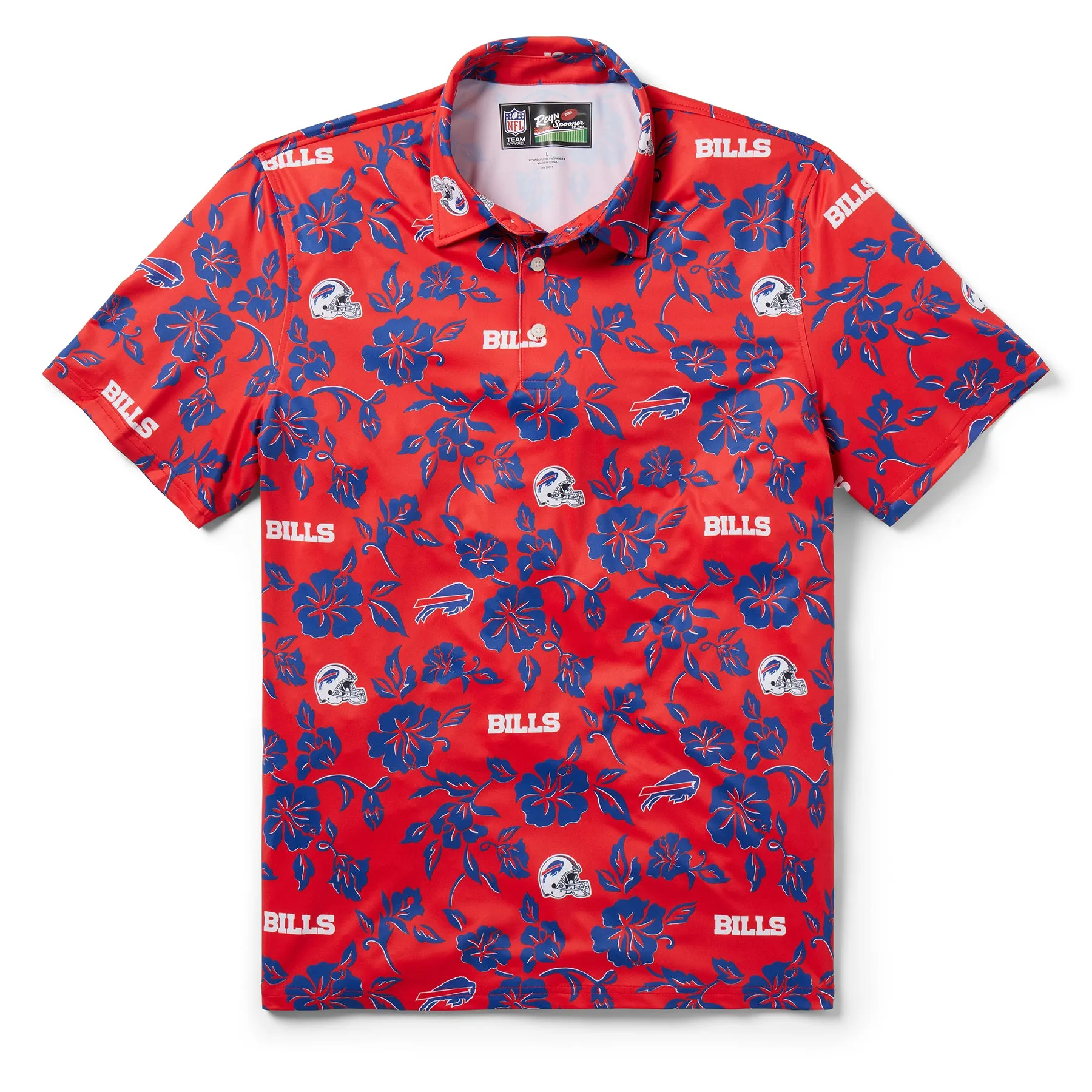 BUFFALO BILLS PUA PERFORMANCE POLO