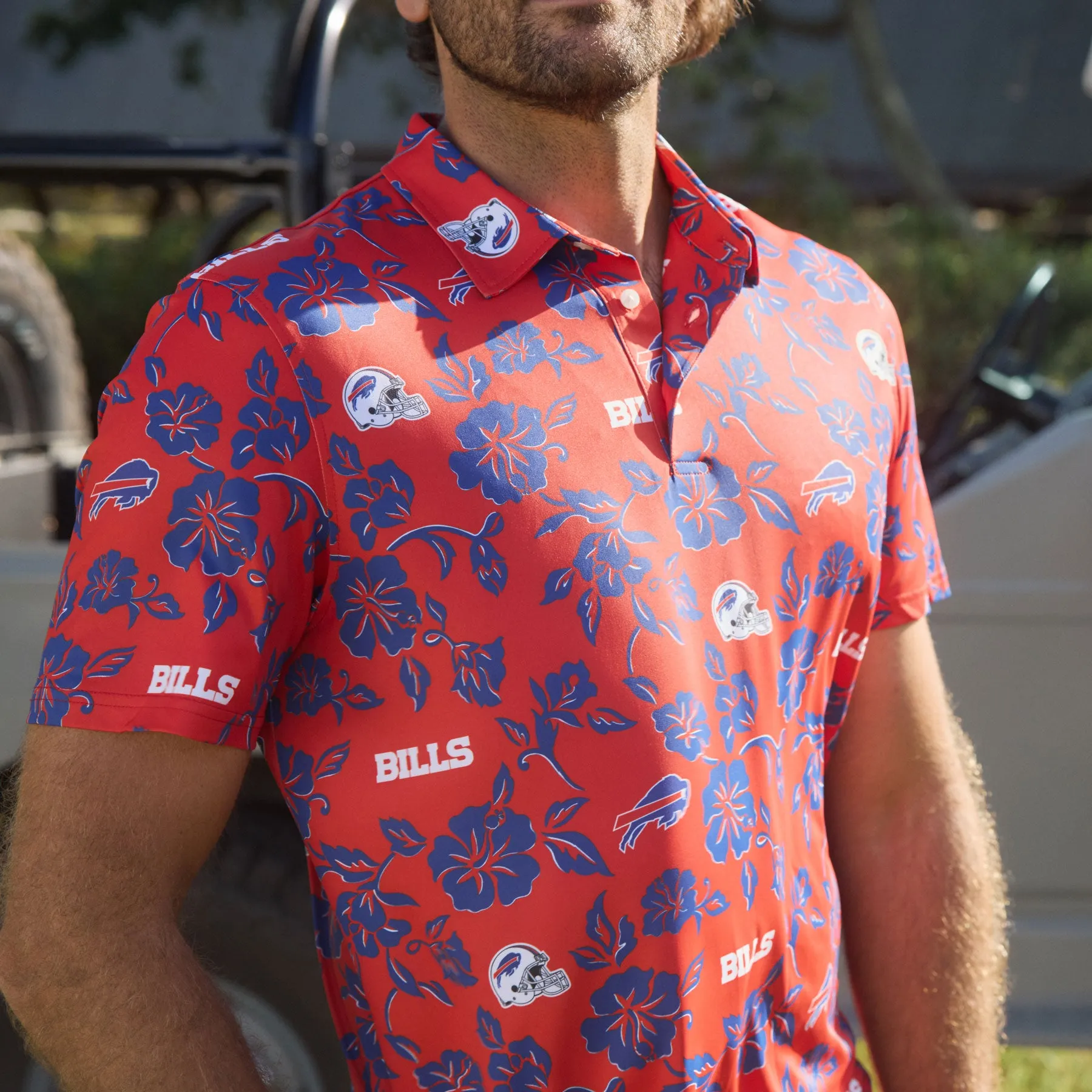 BUFFALO BILLS PUA PERFORMANCE POLO