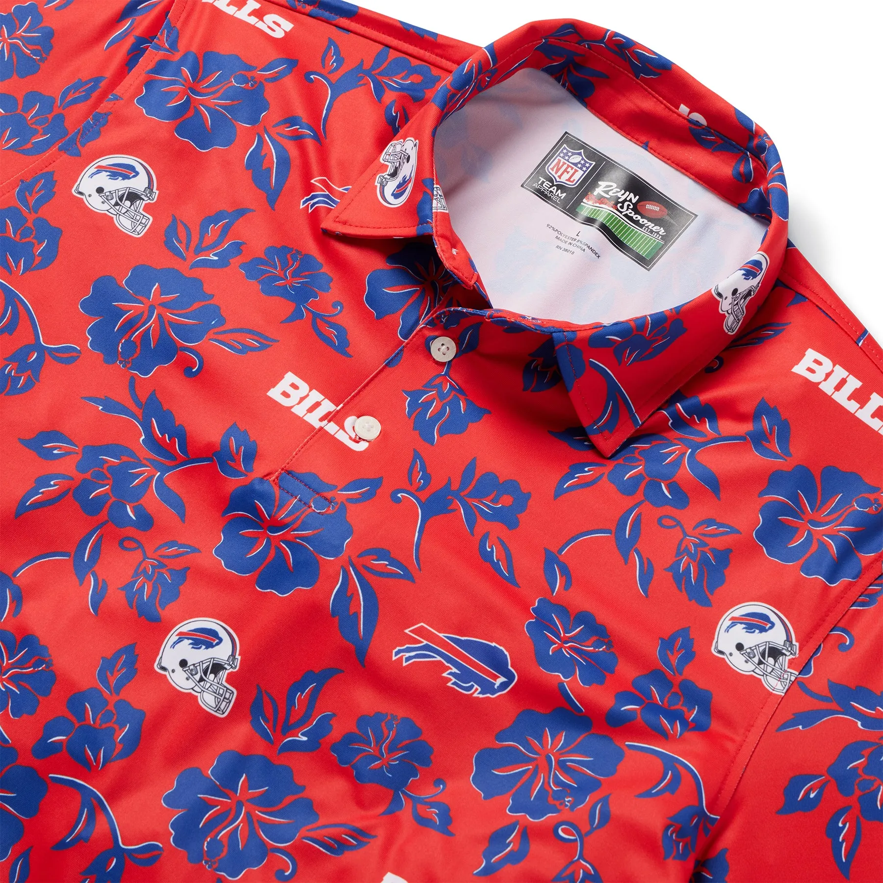 BUFFALO BILLS PUA PERFORMANCE POLO