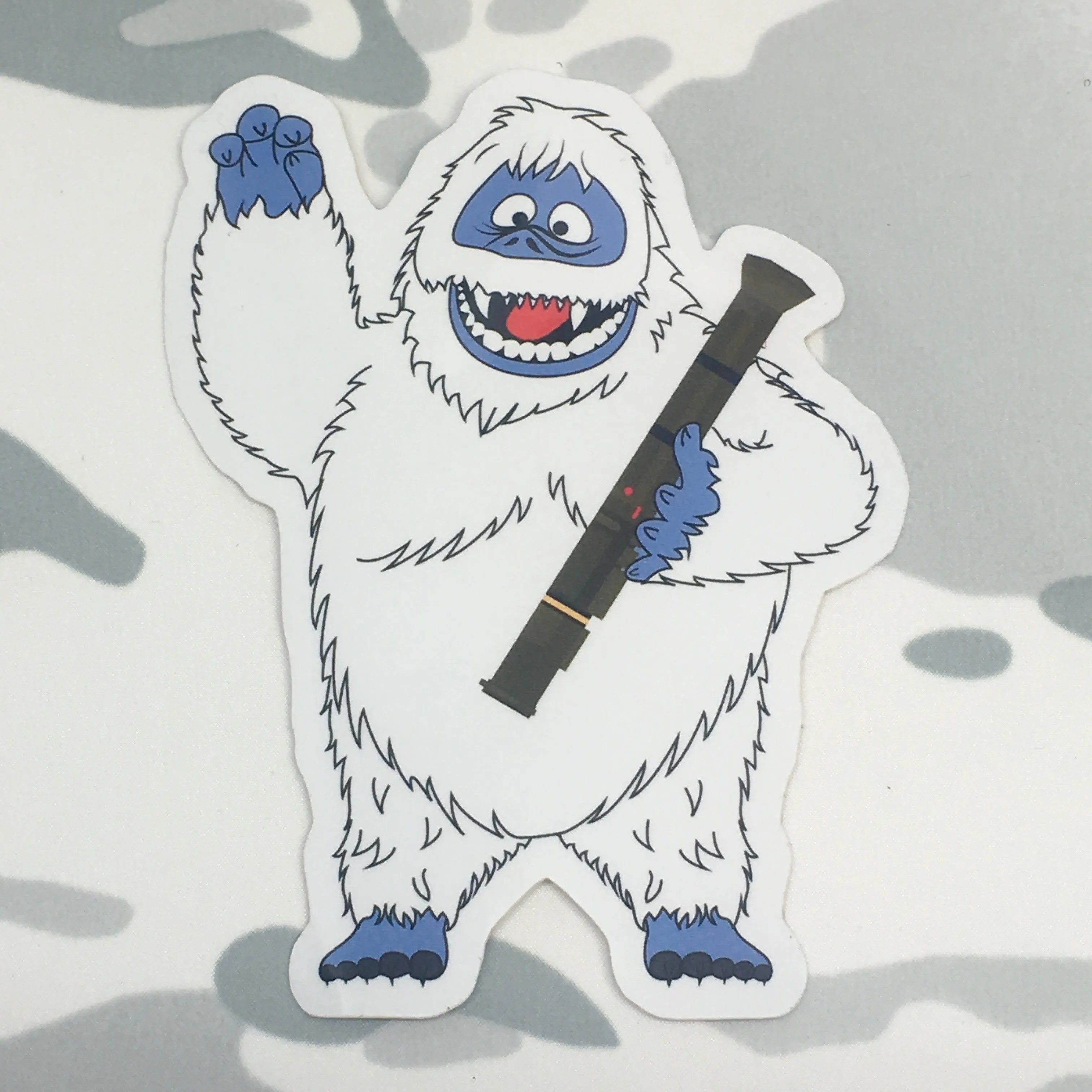BUMBLE THE ABOMINABLE SNOW MONSTER STICKER