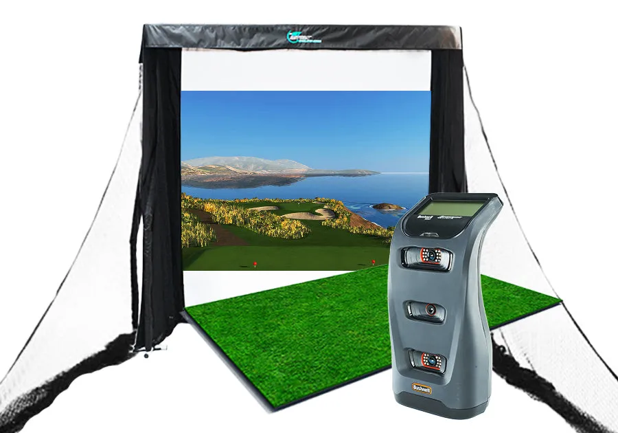 Bushnell Launch Pro Premium Golf Simulator Package