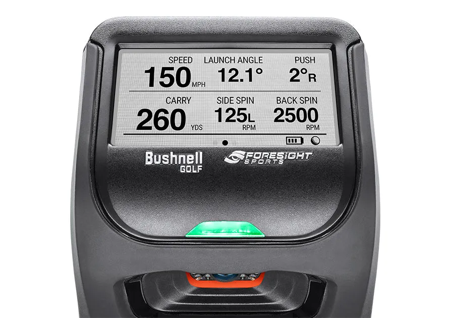Bushnell Launch Pro Retractable Screen Golf Simulator Package