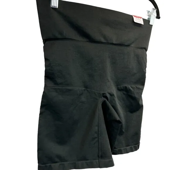 Cacique The Slimmer High Waist Short Black Size 18 20 Seamless Slimming Shaper