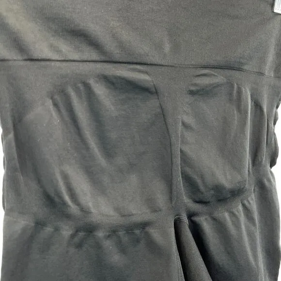 Cacique The Slimmer High Waist Short Black Size 18 20 Seamless Slimming Shaper