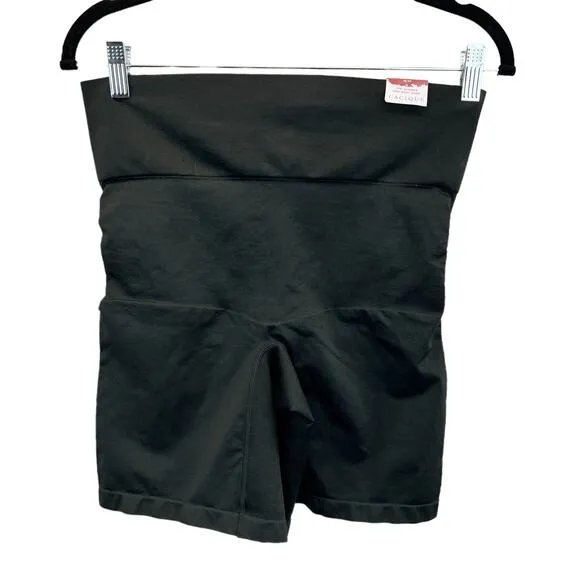 Cacique The Slimmer High Waist Short Black Size 18 20 Seamless Slimming Shaper