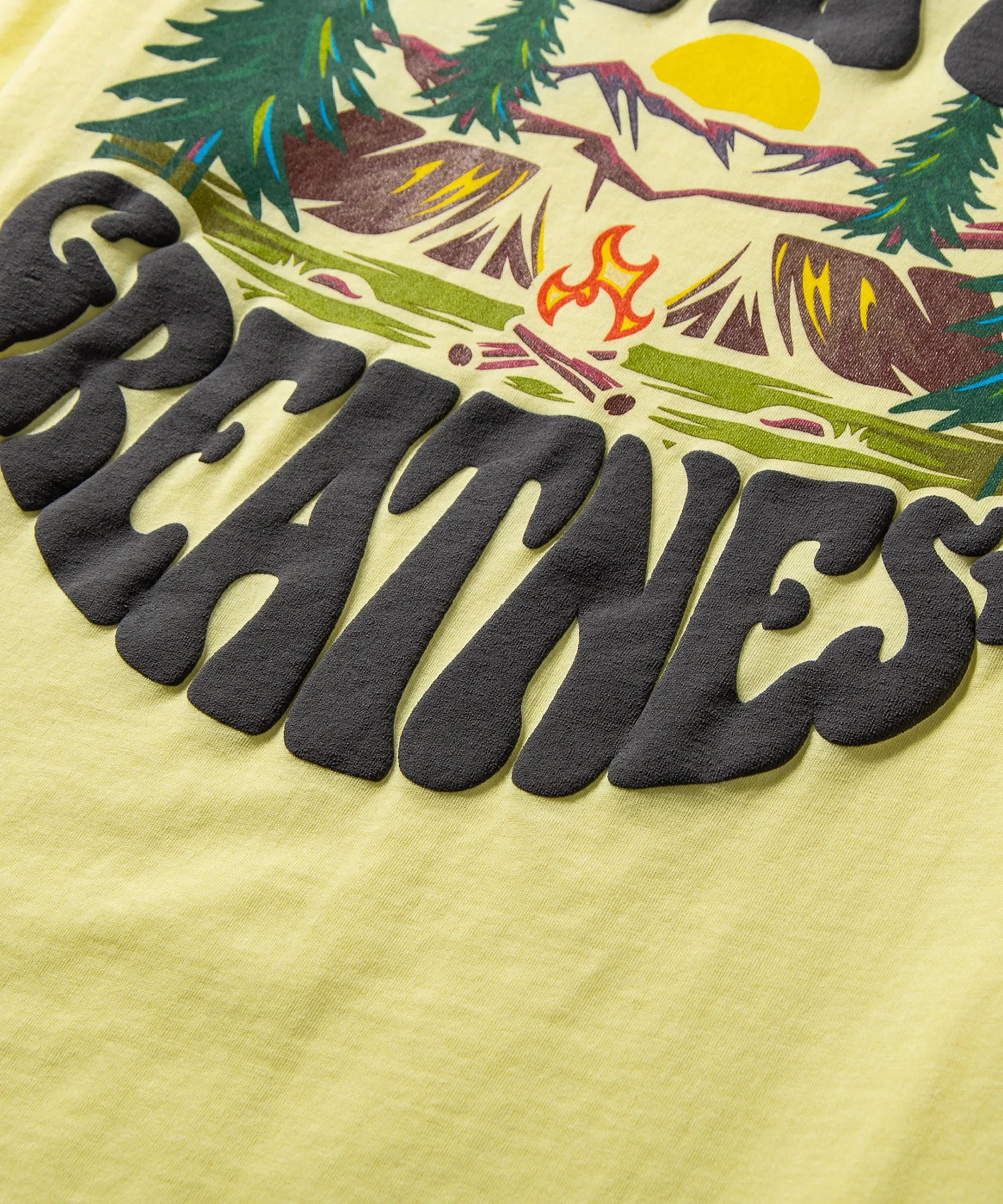 Camp Staff Tee - Canary