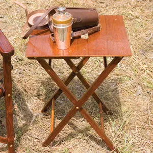 Campaign Furniture: Tampa Folding Camp Table