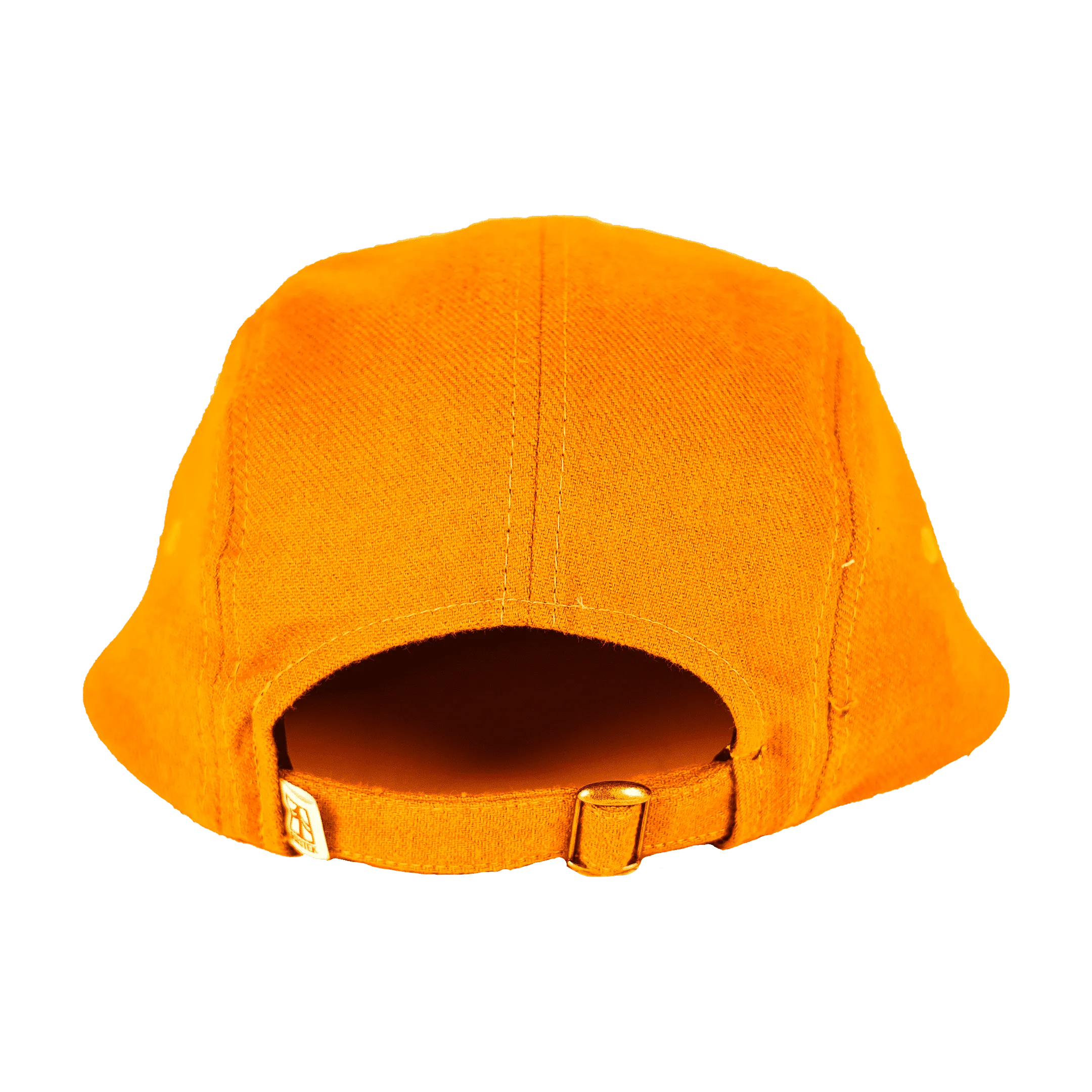 Canby Brushed Cotton Camp Cap | Orange