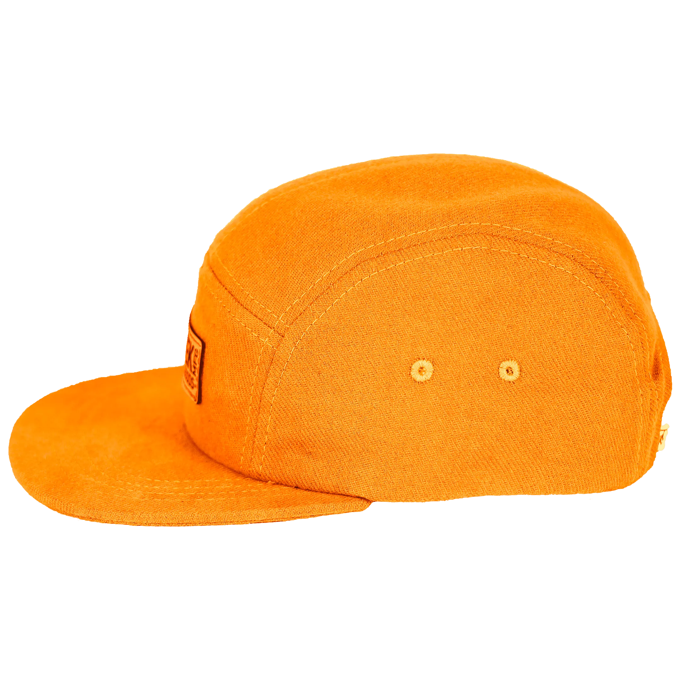 Canby Brushed Cotton Camp Cap | Orange