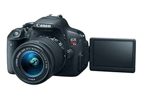 Canon EOS Rebel T5i DSLR Camera with 18-55mm Lens Video Creator Kit