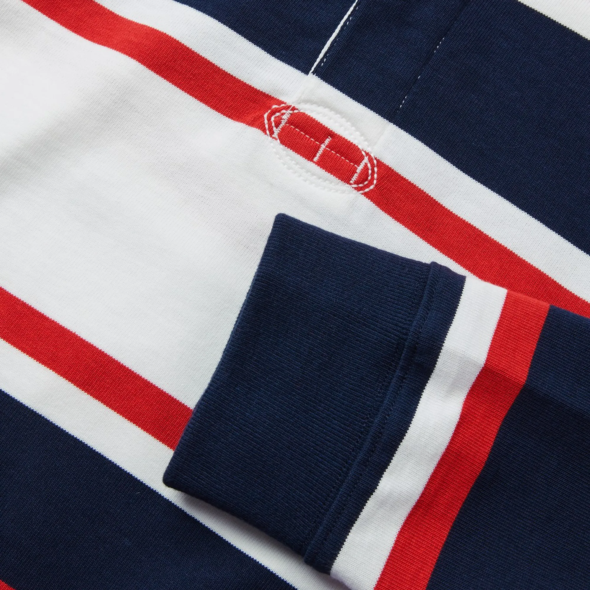 Canterbury Engineered Long Sleeve Striped Rugby Jersey