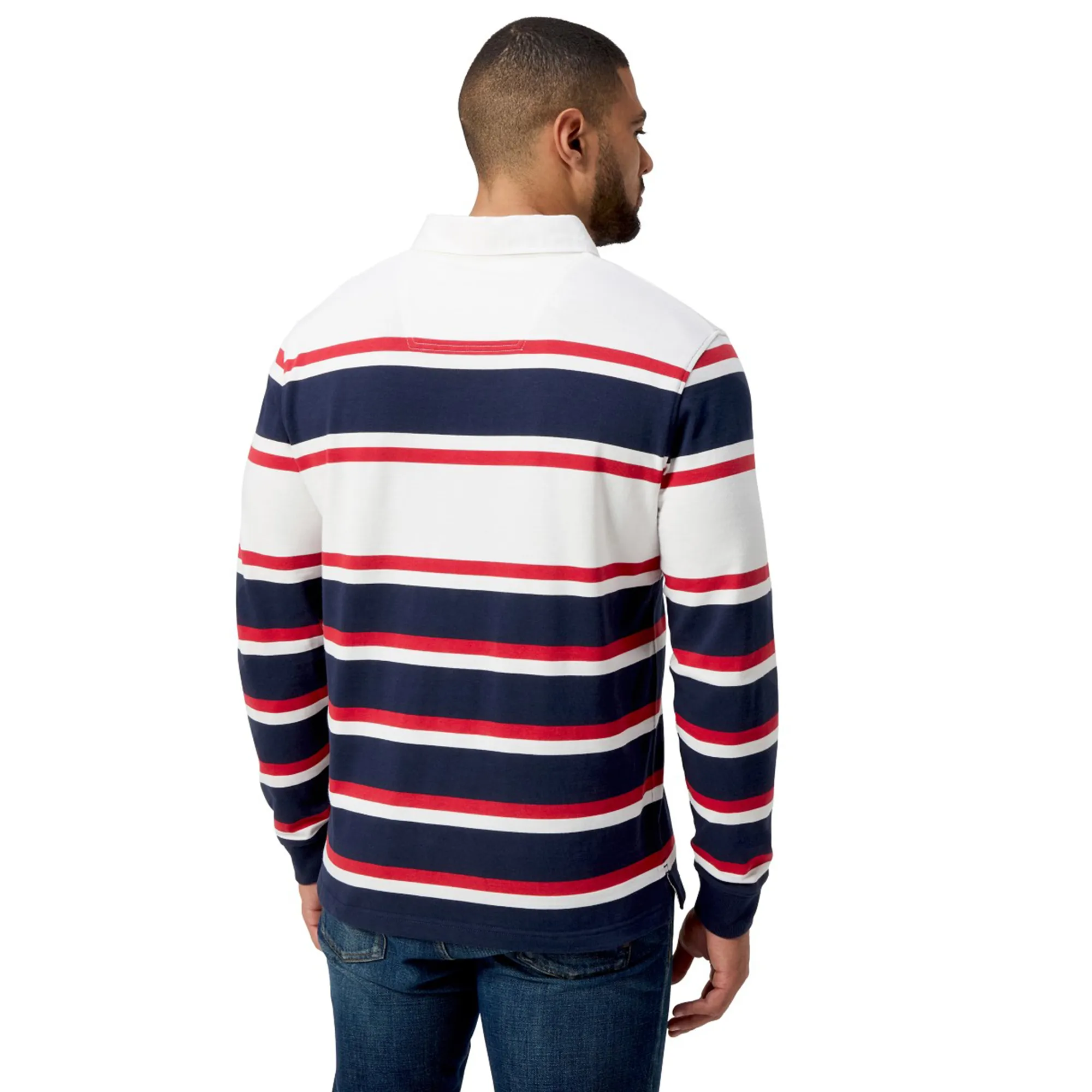 Canterbury Engineered Long Sleeve Striped Rugby Jersey