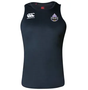 Capitals Rugby NC Canterbury Black Core Vapodri Rugby Singlet
