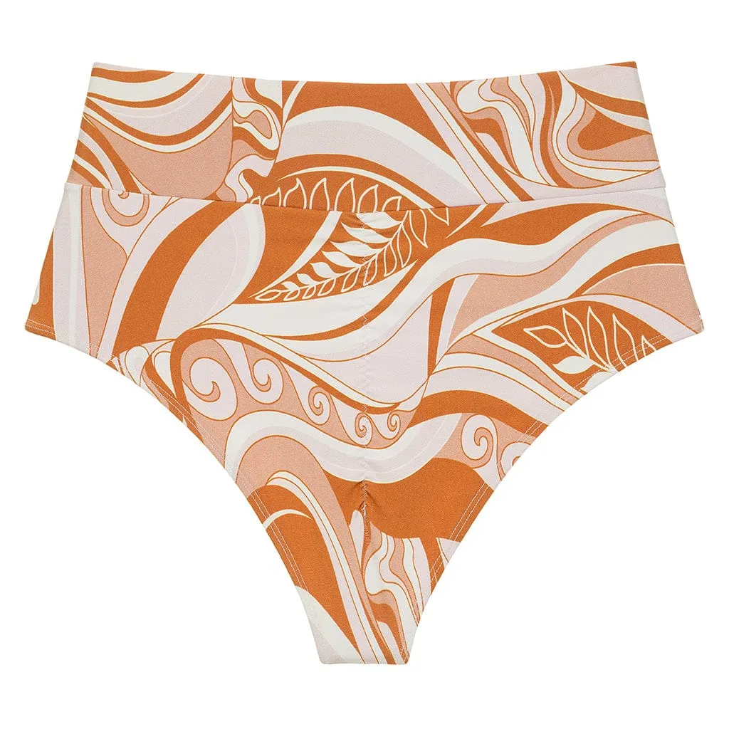 Carmel Added Coverage High Rise Bikini Bottom