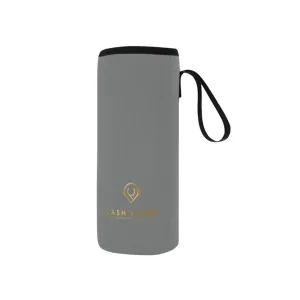 Cash Vision Small Neoprene Water Bottle Pouch - Grey