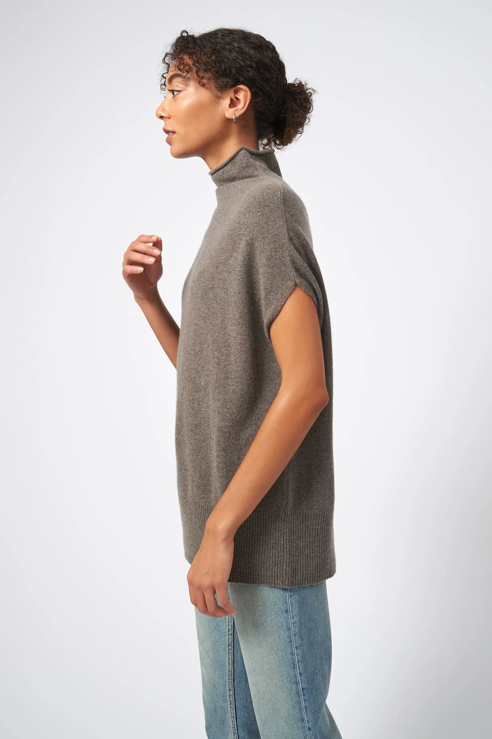 Cashmere Funnelneck - Elk