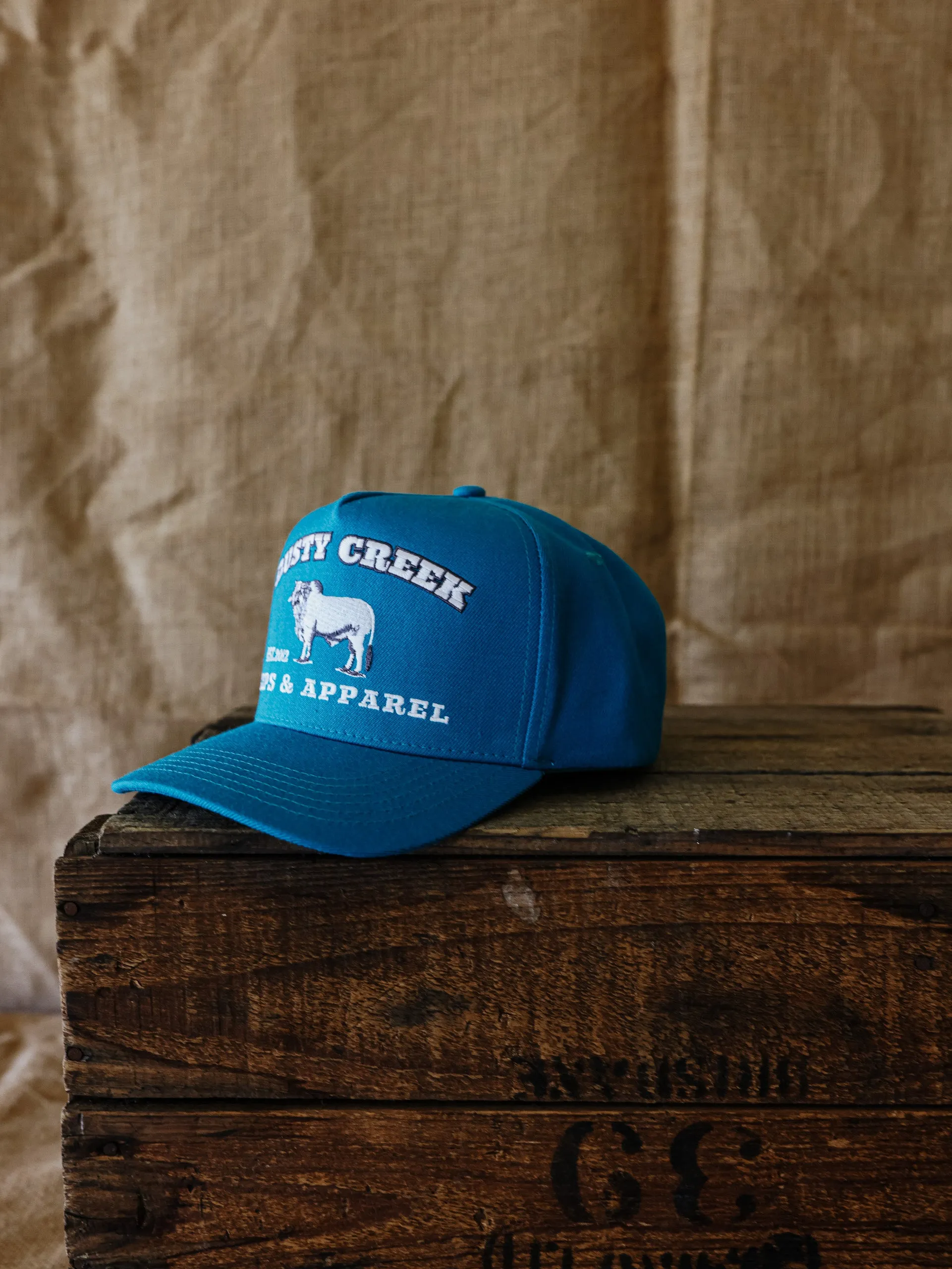 Cattle Camp Cap - Turquoise