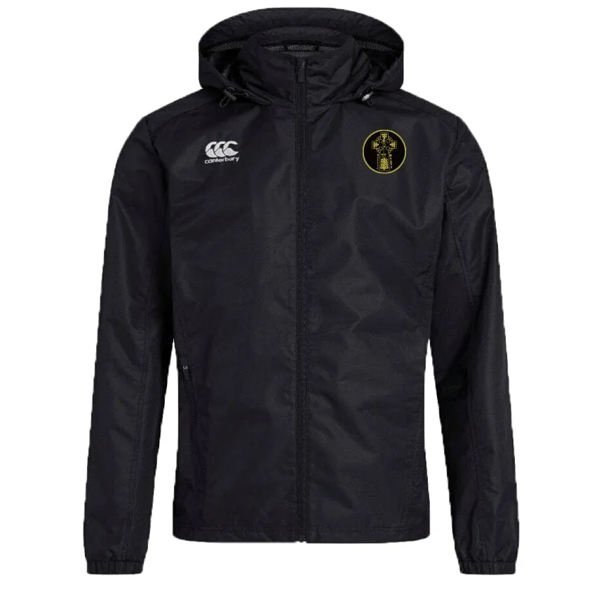 Celtic Elite Club Vaposhield Full Zip Rain Jacket by Canterbury