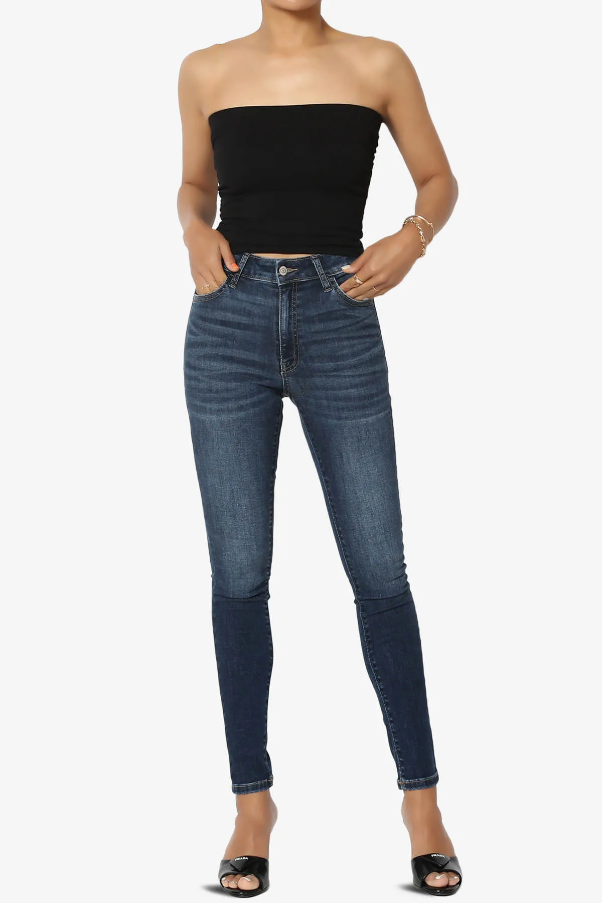 Cherish High Rise Extra Stretch Skinny Jeans