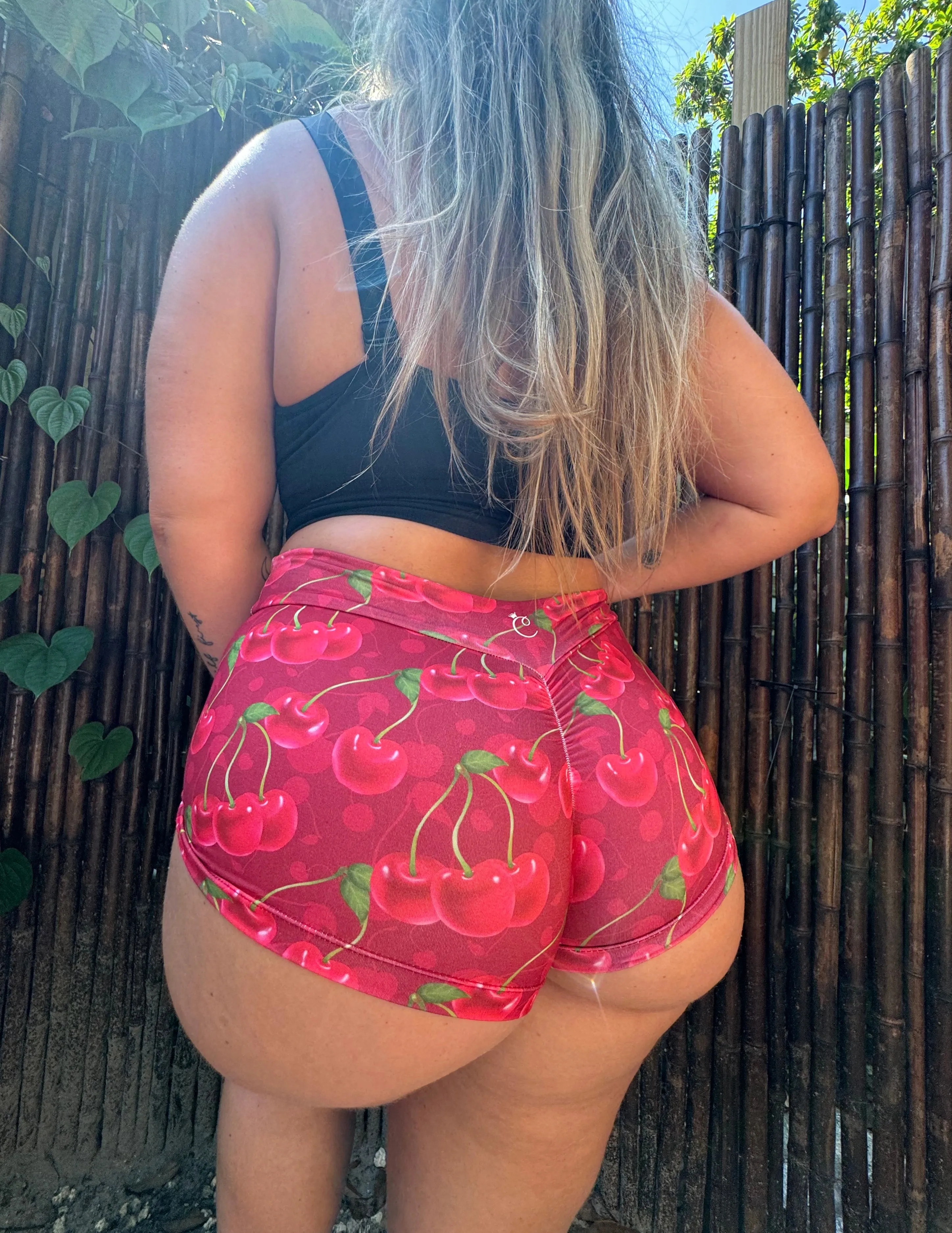 Cherry Pop - Booty Shorts