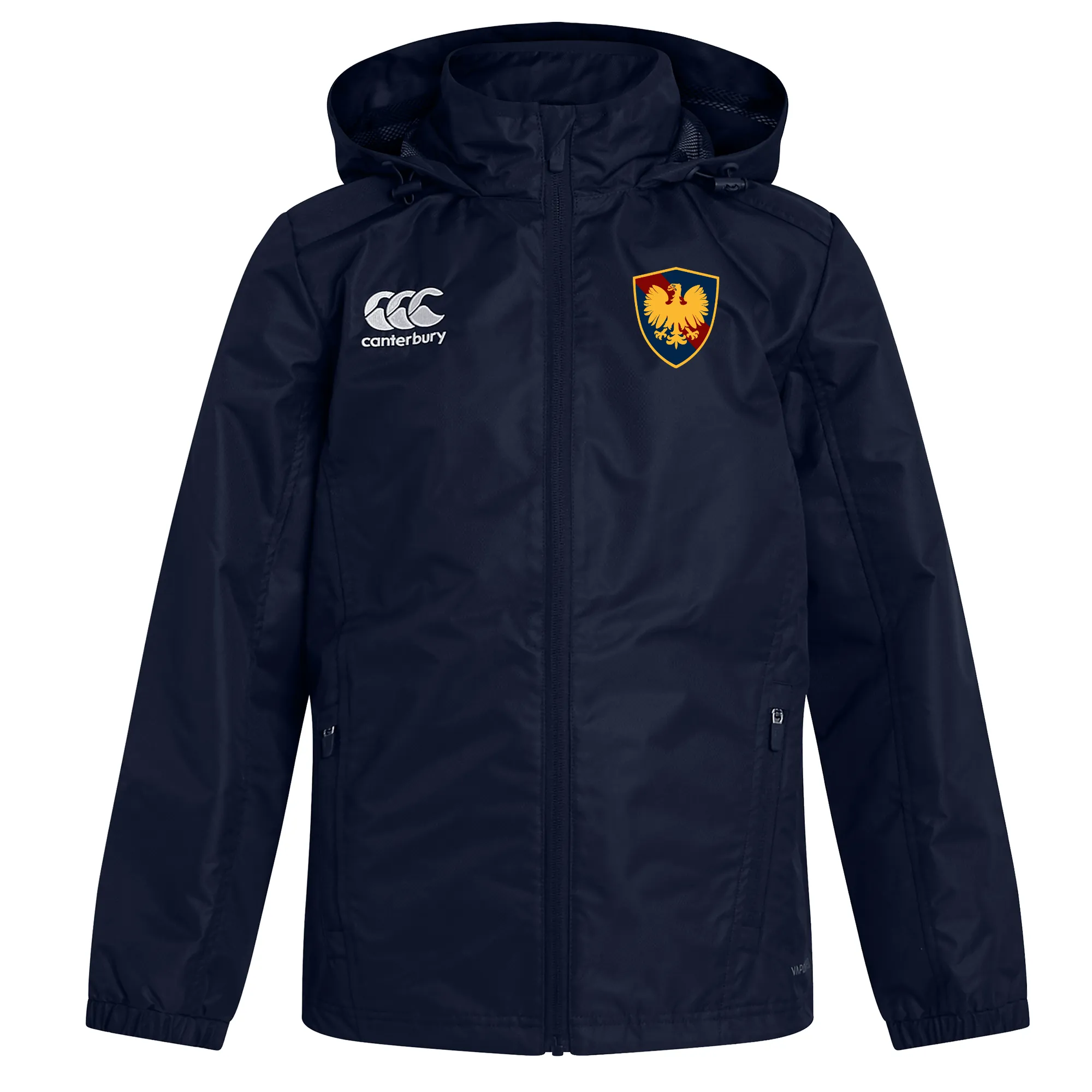 Cincinnati Classical Academy Club Vaposhield Full Zip Rain Jacket by Canterbury