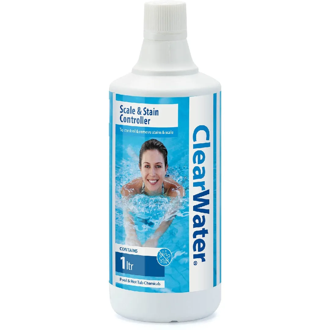 Clear Water 1 Litre Scale & Stain Remover