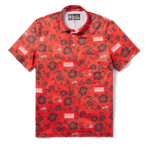 CLEVELAND BROWNS PUA PERFORMANCE POLO