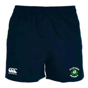 Clover Blue Eagles Rugby Professional Polyester Rugby Short by Canterbury