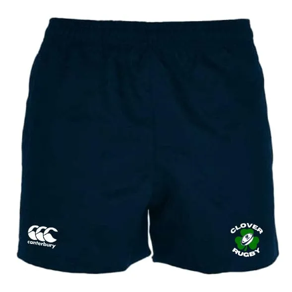 Clover Blue Eagles Rugby Professional Polyester Rugby Short by Canterbury